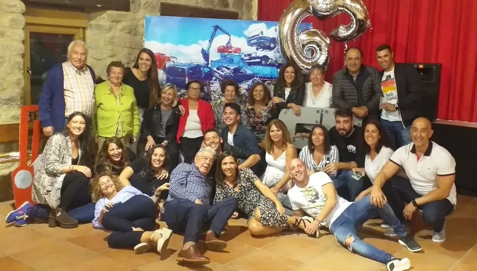 La celebración de Jesús Barros fue todo un acontecimiento en Cipérez