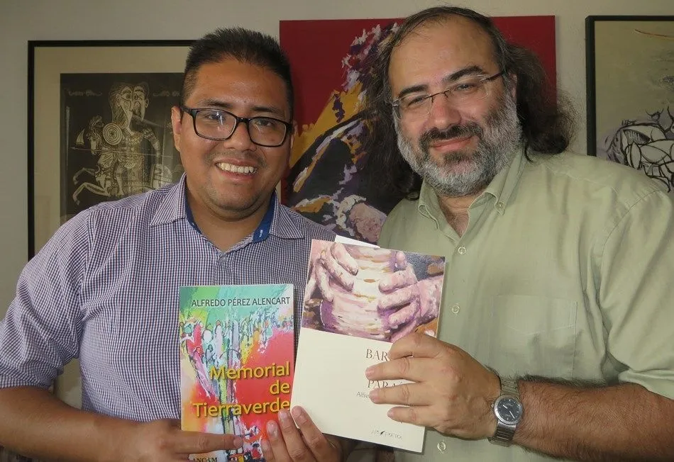 Paredes y Alencart (foto de Jacqueline Alencar)