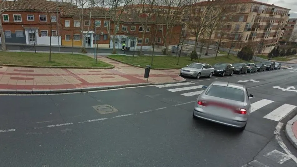 Calle Cándido Rodríguez Pinilla, junto a la calle San Pedro. Foto de Google Maps