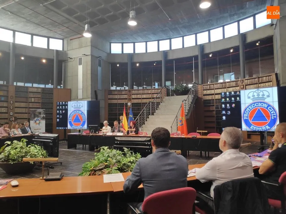 Bomberos de Salamanca participan en un proyecto europeo sobre la protección del patrimonio...