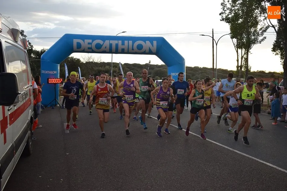 Antonio San Matías y Verónica Sánchez triunfan en el Campo a Través de El Encinar