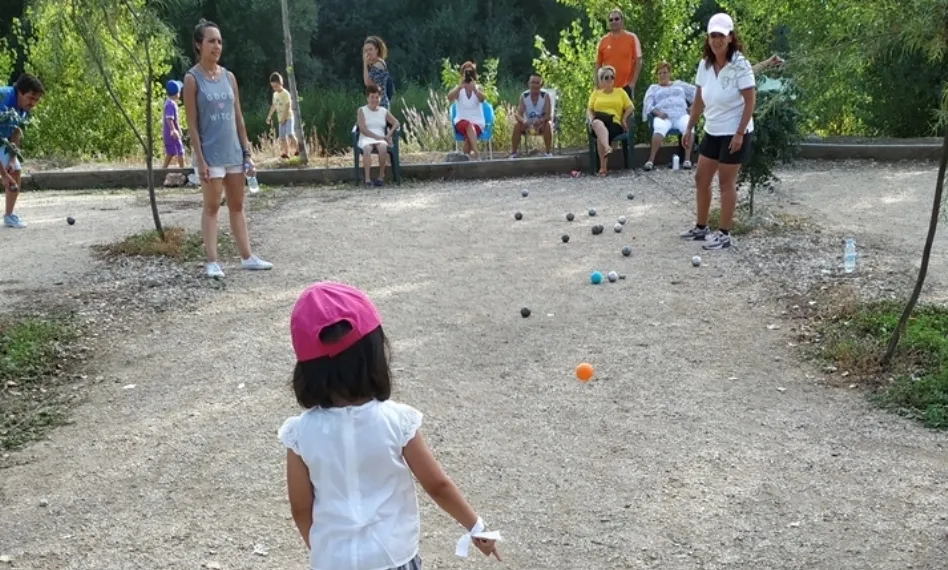 Una de las niñas que participó en este torneo