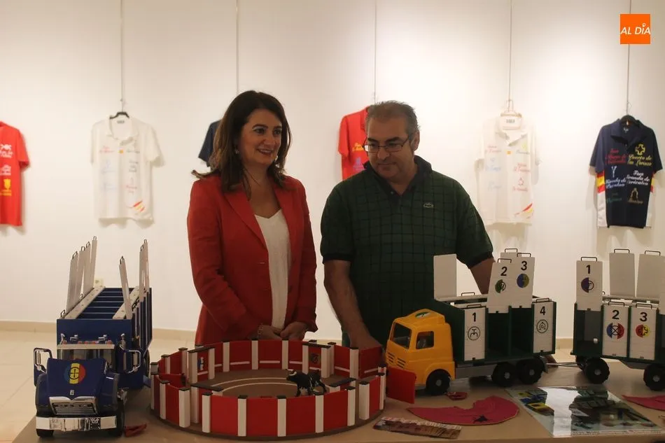 María Victoria Bermejo y Feliciano Viscarolasaga