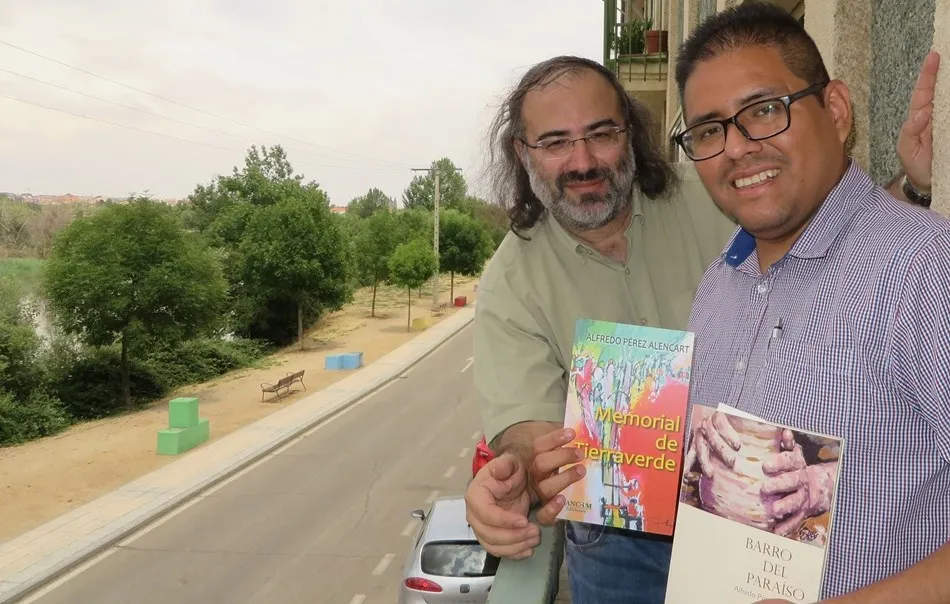 Alencart y Paredes a orillas del Tormes. Foto de Jacqueline Alencar