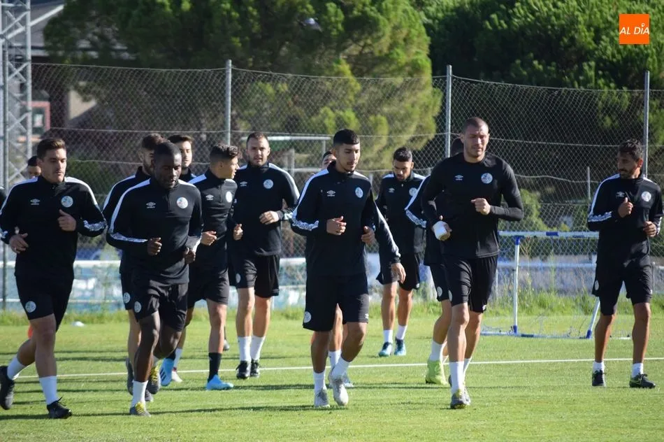 Un momento del entrenamiento / Pedro Zaballos
