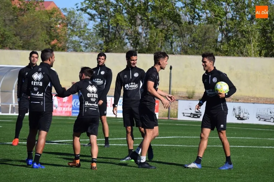 Entrenamiento de Unionistas de Salamanca / Pedro Zaballos