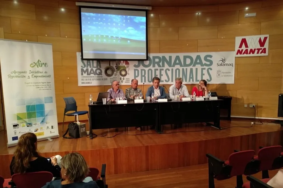 Representantes de los Grupos de Acción Local en la presentación del Proyecto Aire. Foto: Salamaq