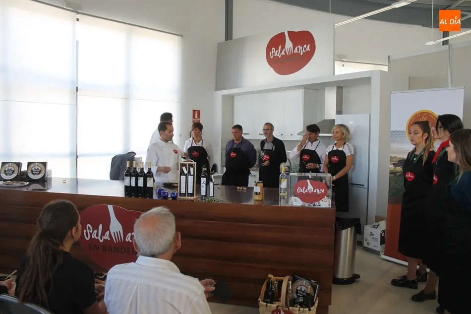 Cata en el Pabellón Circular II con Salamanca en bandeja