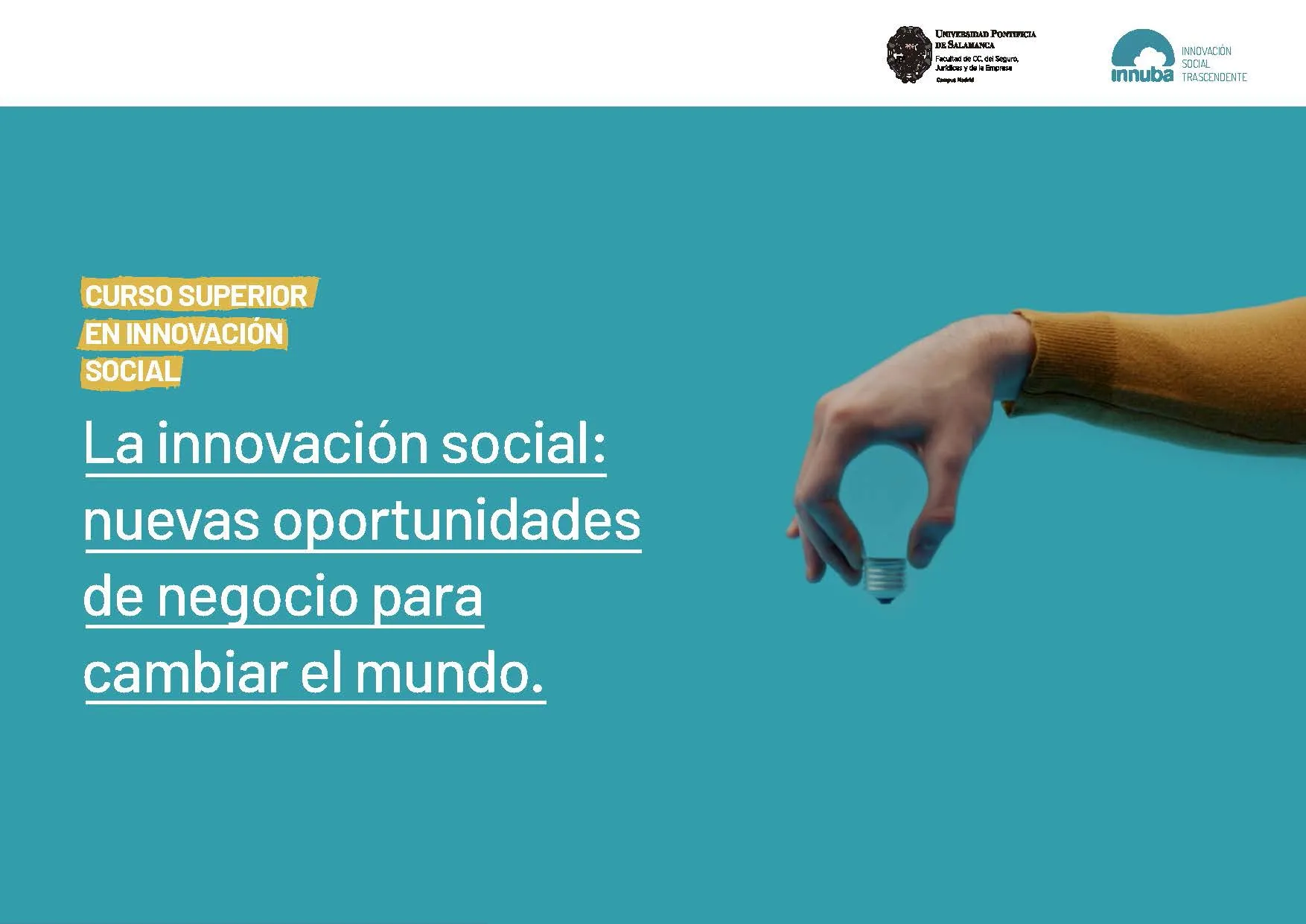 La UPSA pone en marcha un curso superior sobre innovación social