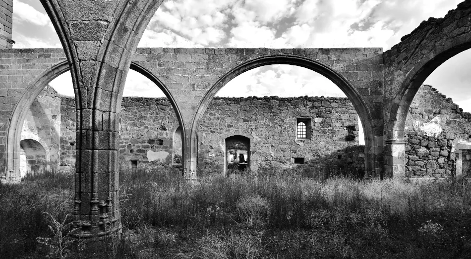 Restos de lo que fue