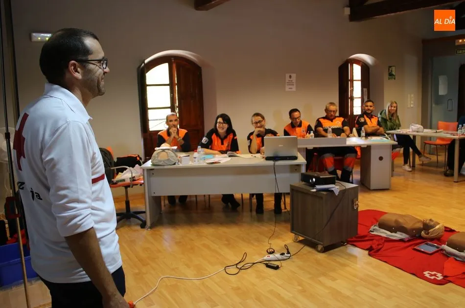 Cruz Roja impartió el curso en la Casa Molino