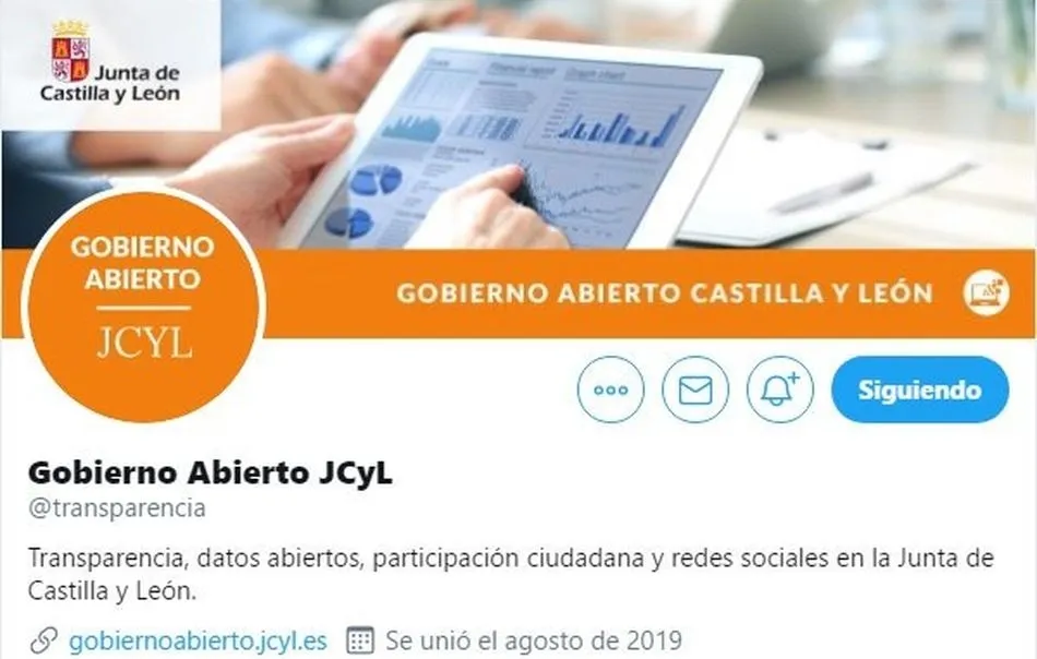 La Junta crea la cuenta @transparencia en Twitter para promover el Gobierno Abierto y la...