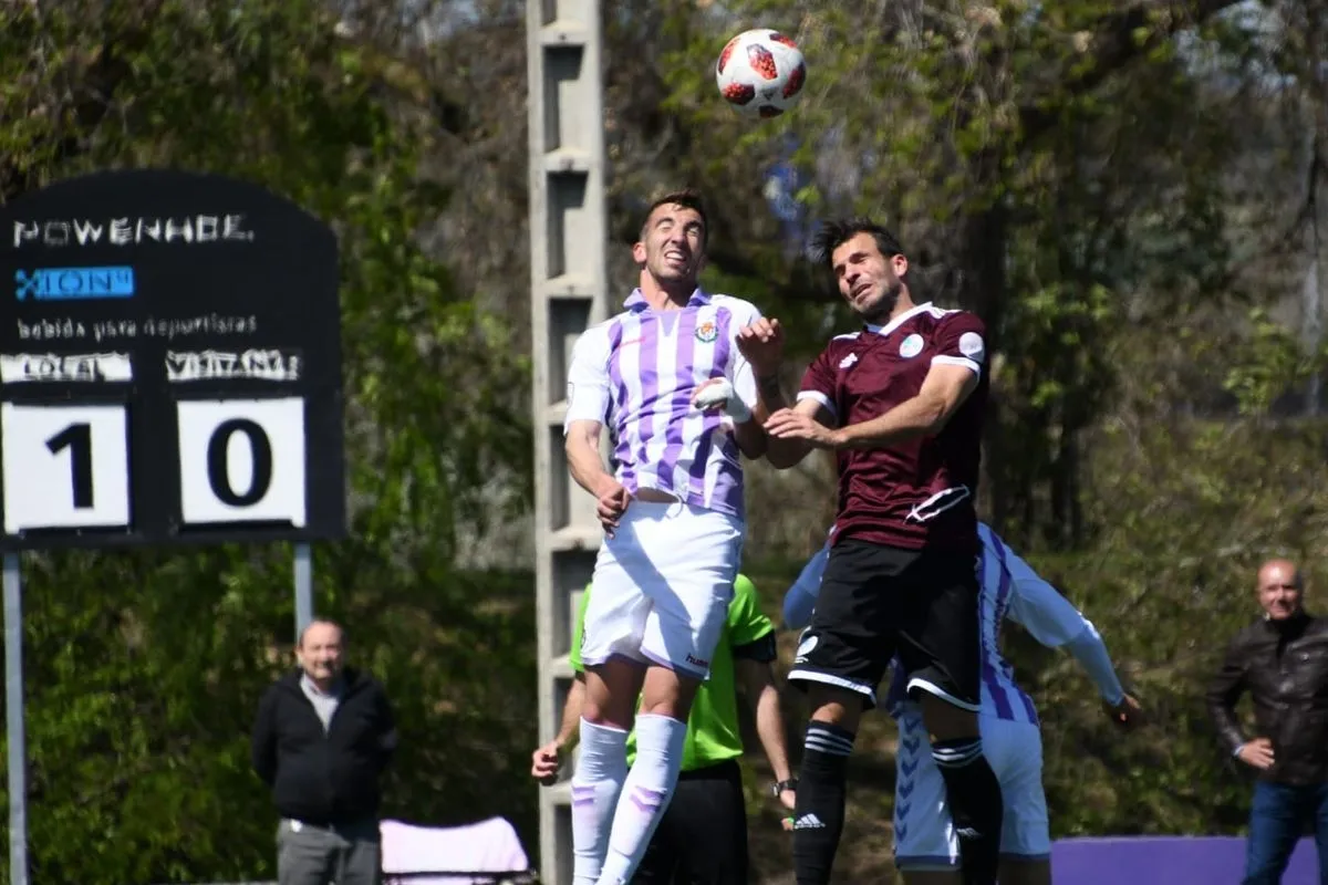 El Salamanca UDS, el año pasado, ante el filial del Real Valladolid