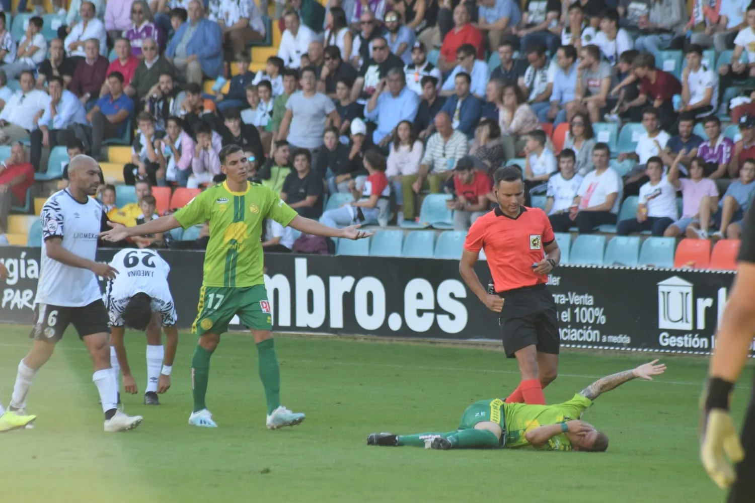 Romero se duele con el choque con Kristian