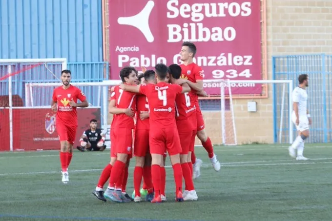El Santa Marta celebra el gol de Aarón / TWITTER