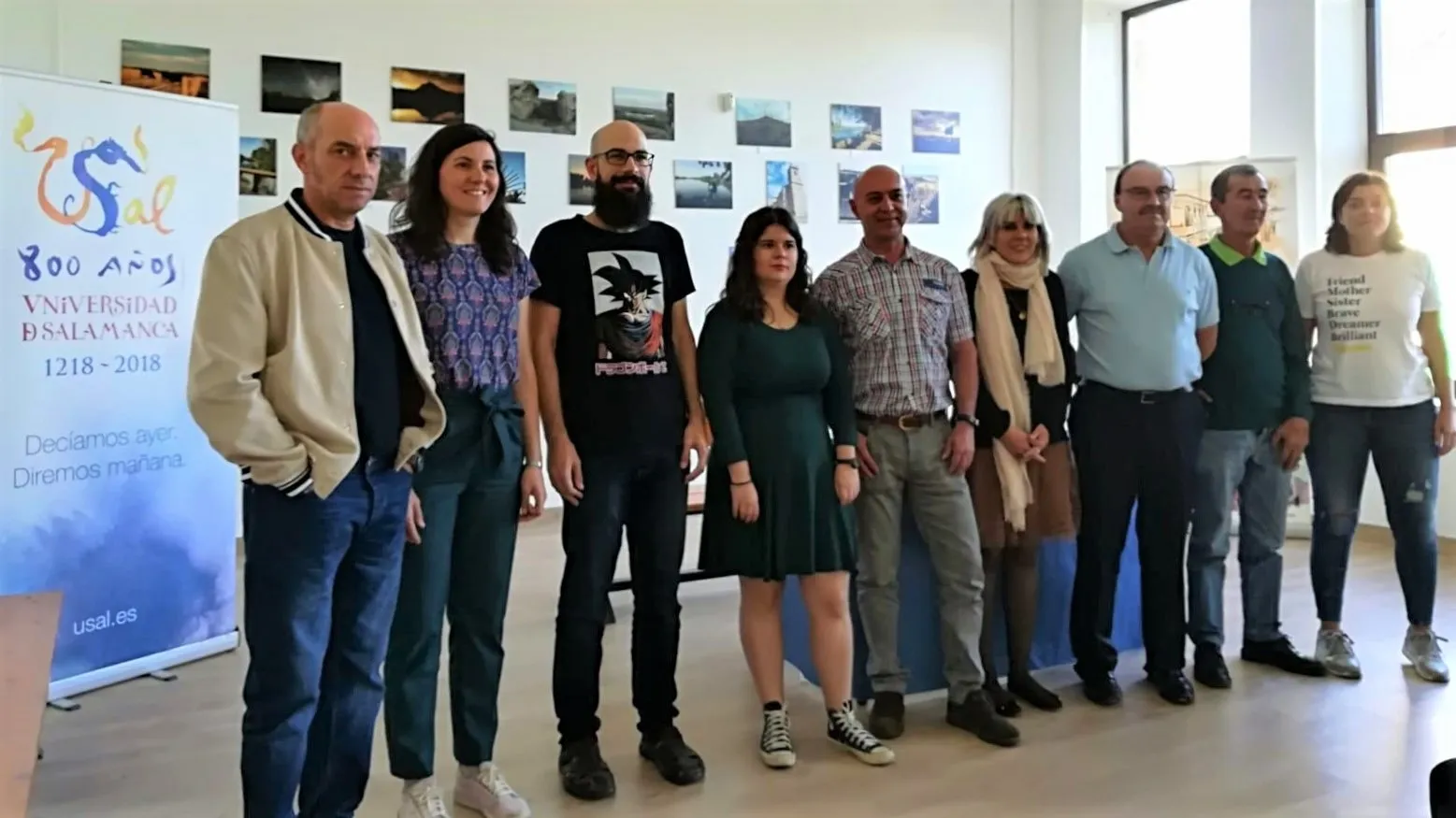 Autoridades y premiados