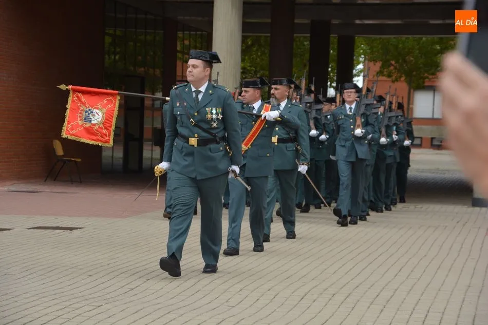 La Guardia Civil celebra la fiesta de su patrona con distinciones y un vistoso desfile