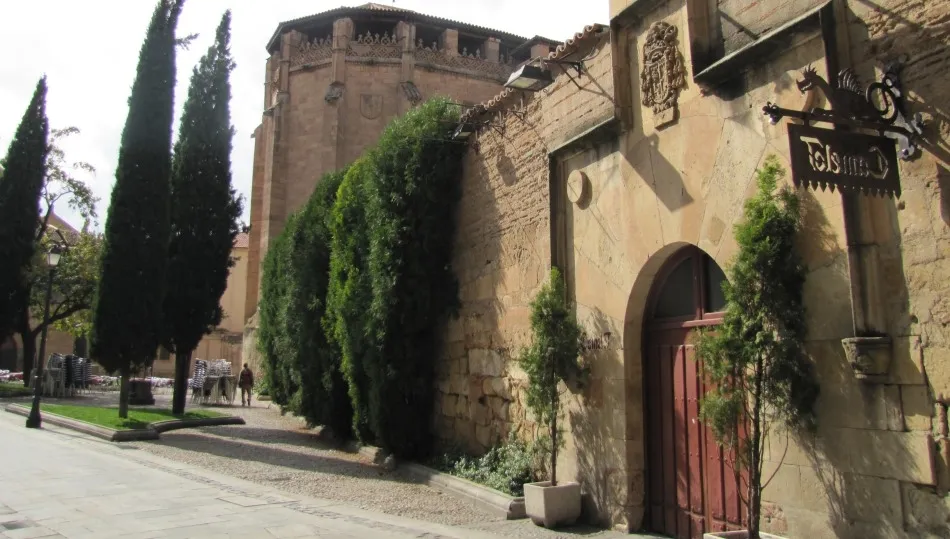 Zona de la calle Bordadores donde tenía lugar esta pelea