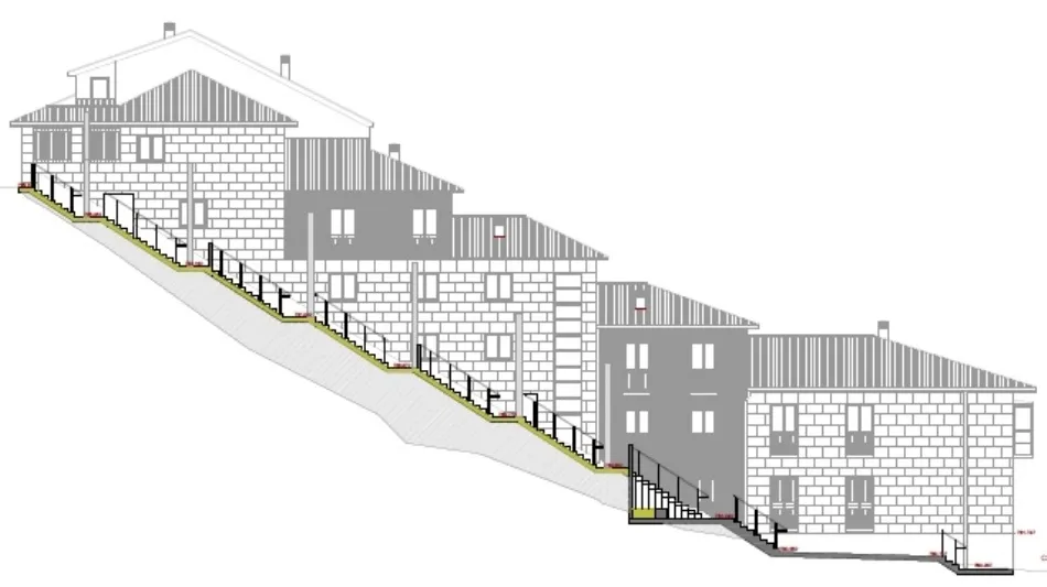 Plano del nuevo acceso al Cerro de San Vicente