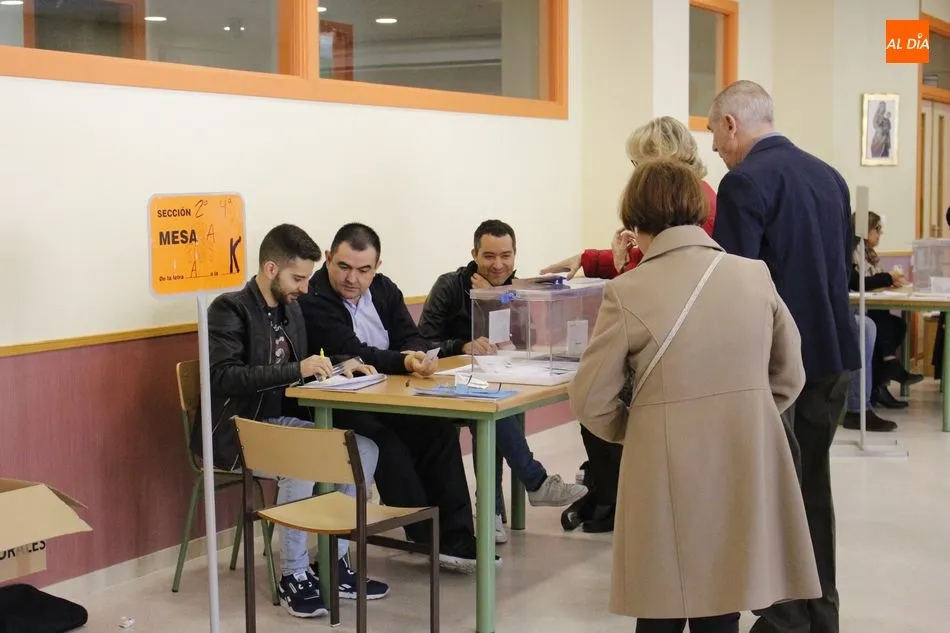 Imagen de archivo de una de las mesas electorales de las pasadas elecciones