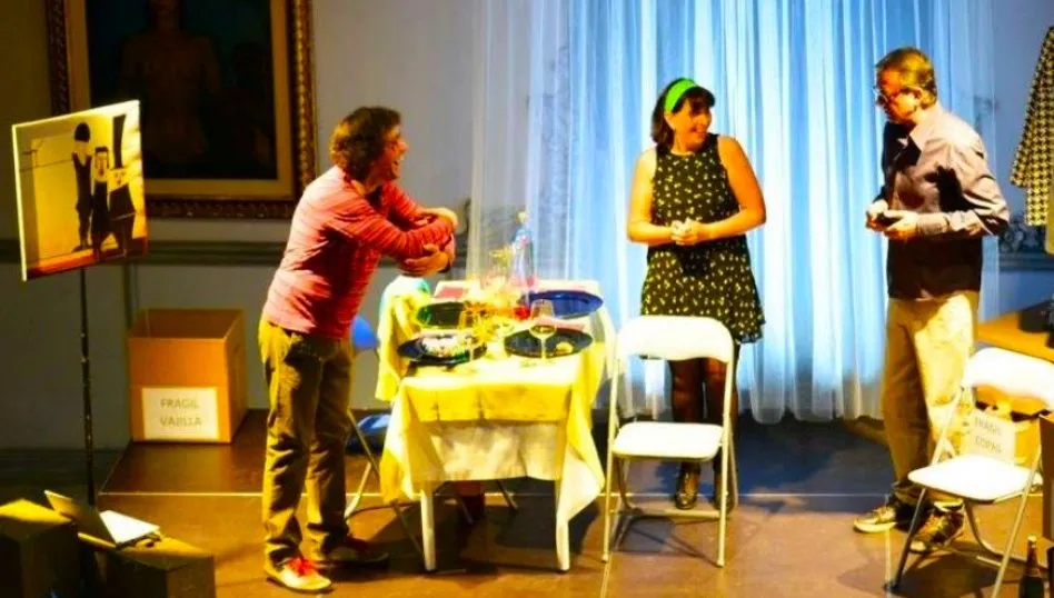 Triomio Teatro, en una representación anterior