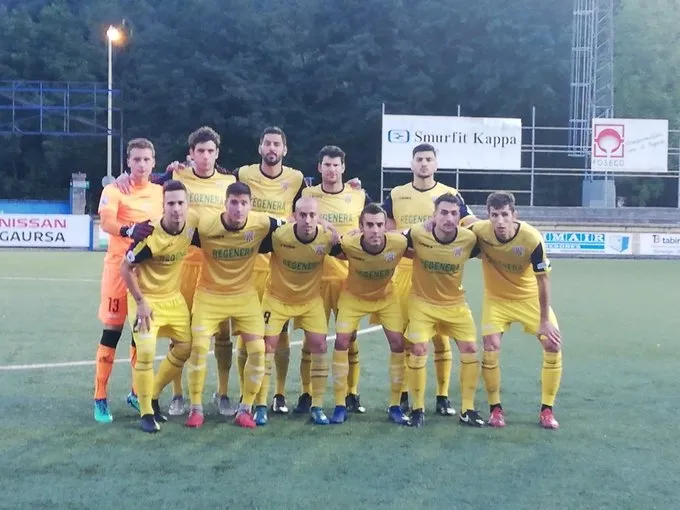 Un once del Izarra en la Copa RFEF