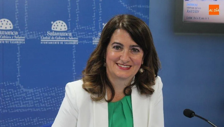 María Victoria Bermejo, concejal de Cultura del Ayuntamiento de Salamanca