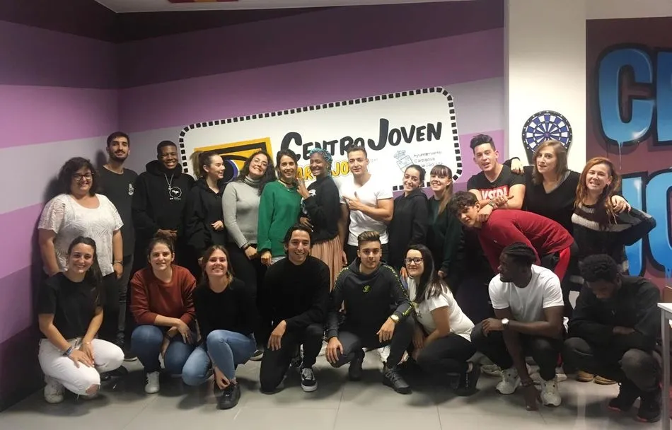 Jóvenes de Carbajosa participan en una jornada del proyecto ‘Europe´s Got Talent