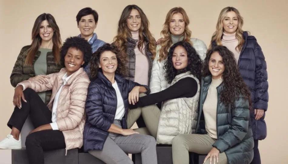Las nueve protagonistas de la campaña de otoño invierno de Woman de El Corte Inglés