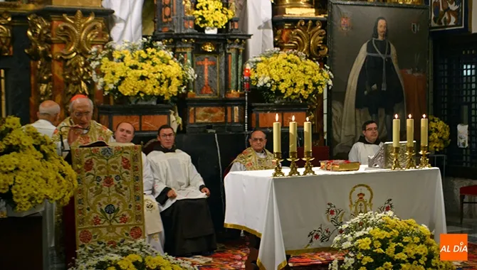 El cardenal Antonio María Rouco Varela presidia la eucarista del 350 aniversario del convento de las Madres Carmelitas