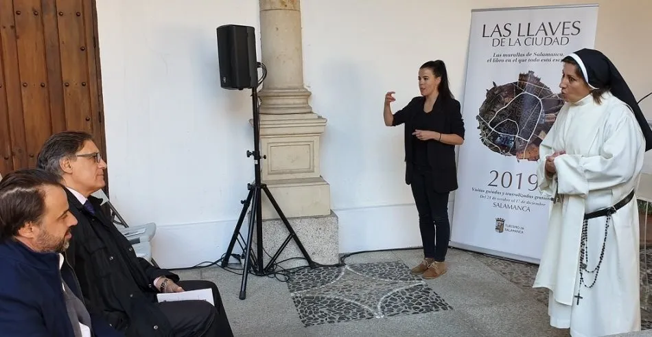 Presentación de este programa de visitas en el Convento de las Dueñas