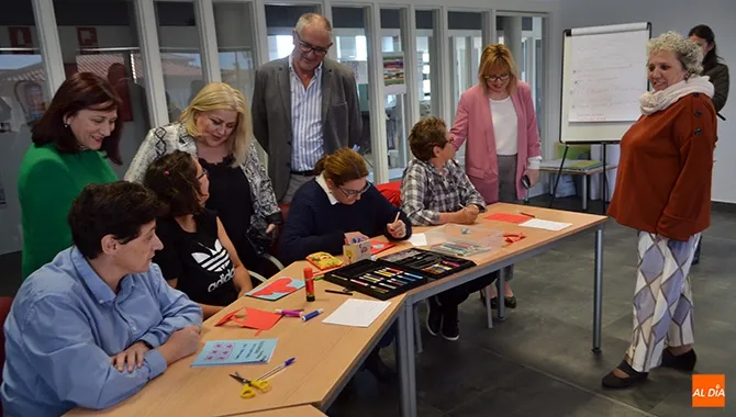 La secretaria de Estado de Asuntos Sociales, Ana Isabel Lima, visitaba este lunes las instalaciones del centro de Acopedis