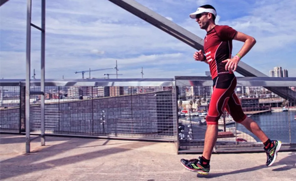 El deportista con discapacidad visual Marcos Bajo Lea