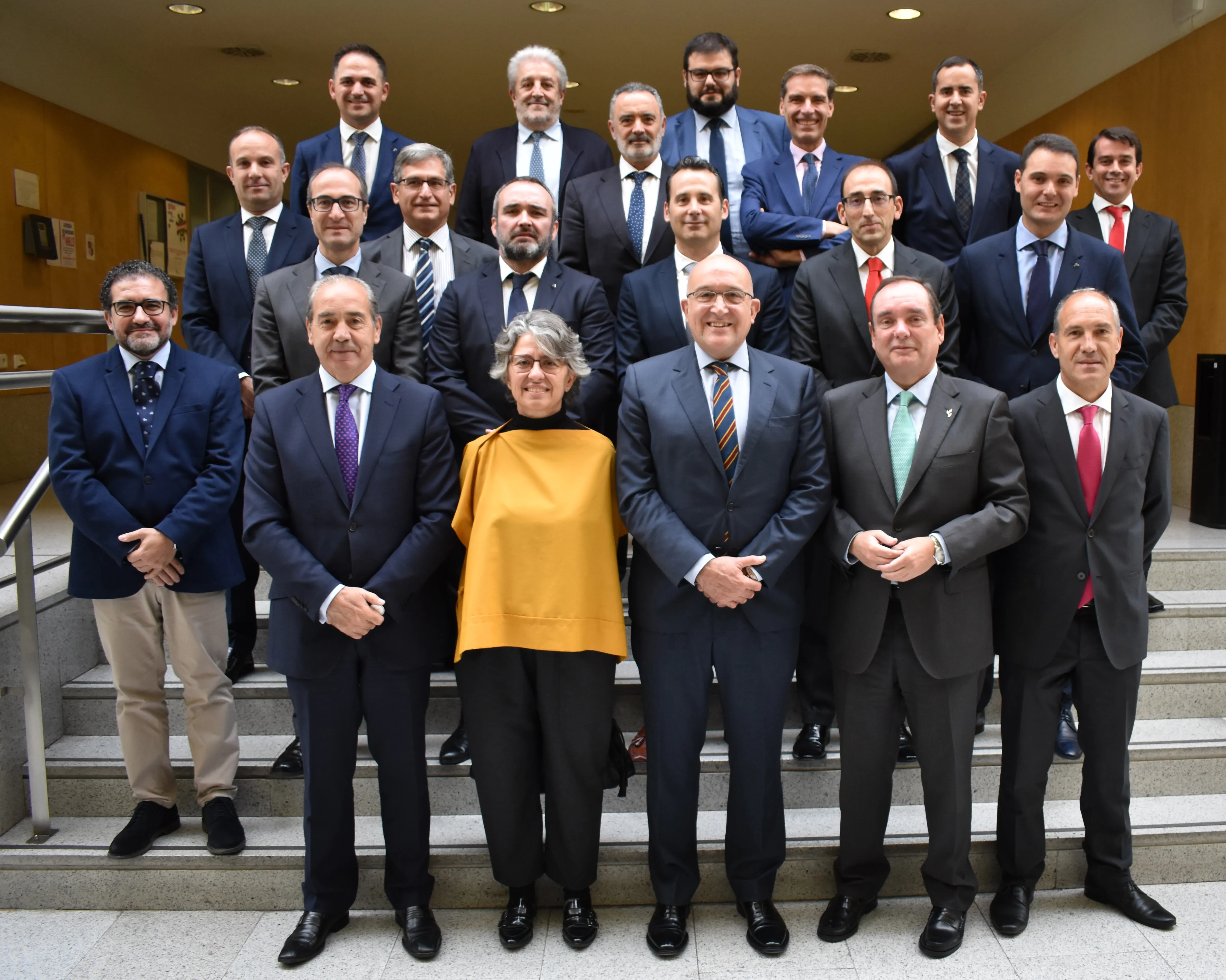 Representantes de ambas partes