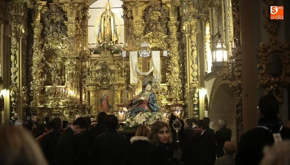 La Iglesia de la Vera Cruz exhibe cuatro pasos procesionales que habitualmente no se exponen al...
