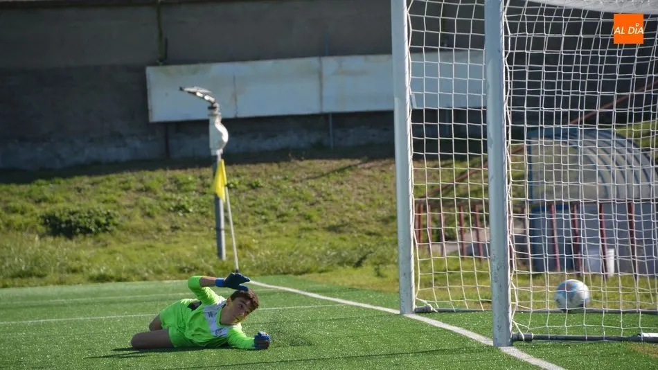 Un momento del Salamanca UDS-Burgos / Lydia González
