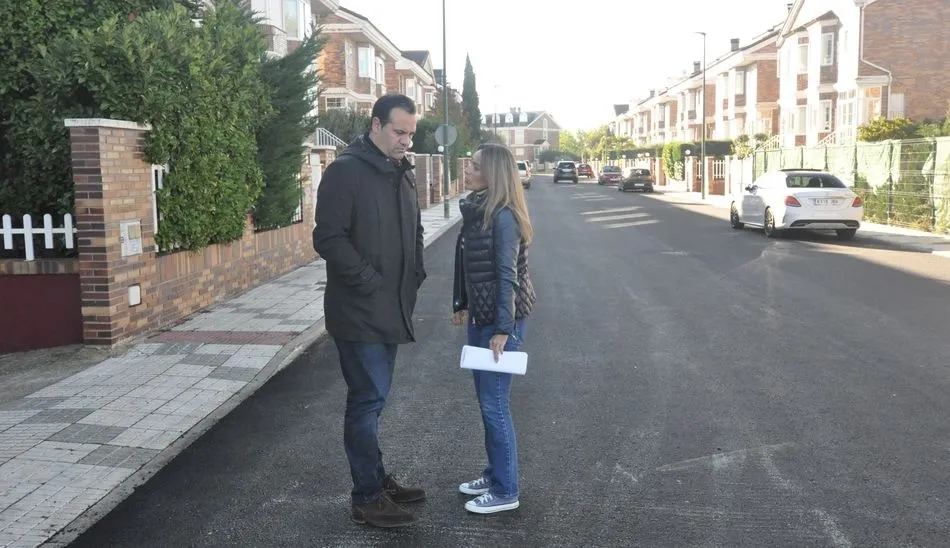 Las obras de pavimentación comienzan en la avenida de Edimburgo