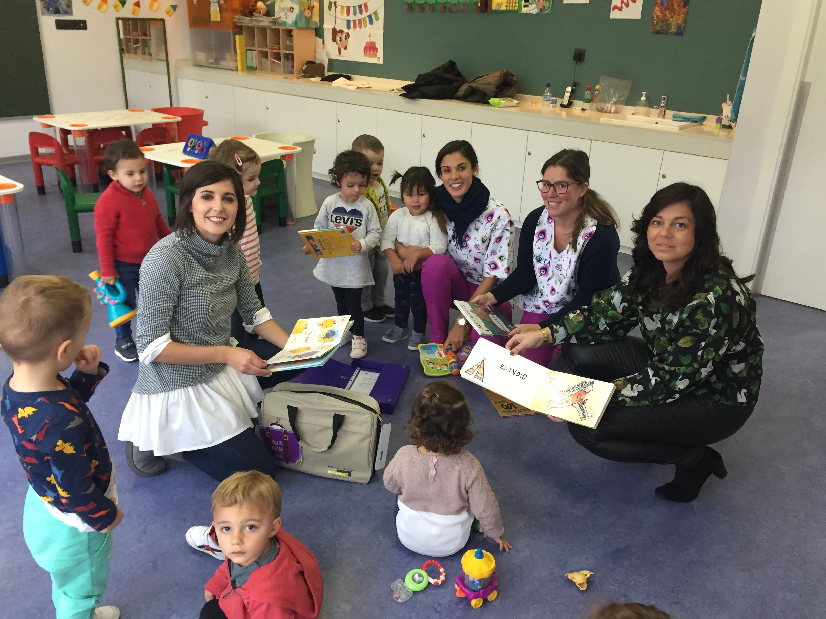 Iniciativa de las Maletas Viajeras en la Escuela Infantil