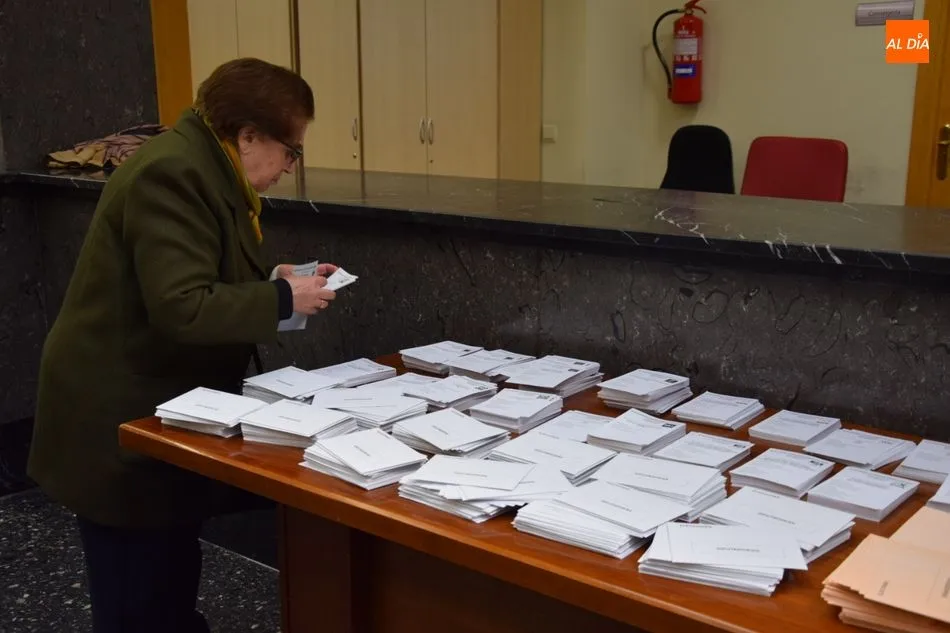 Imagen de archivo de las últimas elecciones en Salamanca.
