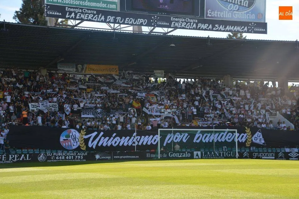 El Fondo Sur del Helmántico, en el derbi