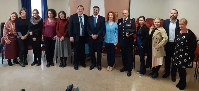 Recepción al la delegación del Consejo Nacional del Ministerio Público de Brasil