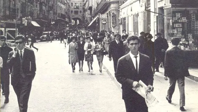 El ambiente de la calle Toro en los años 60
