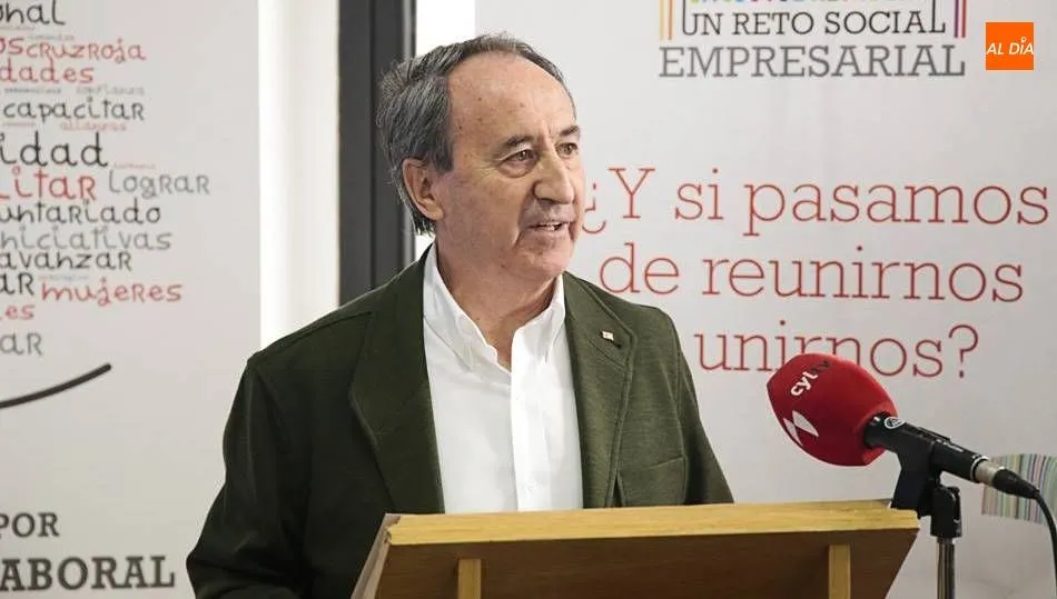 Jesús Juanes, presidente provincial de Cruz Roja en Salamanca