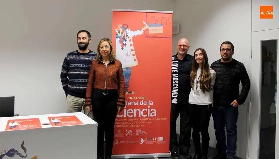 La vicerrectora de Investigación y Transferencia, María Susana Pérez, presenta en rueda de prensa la programación de la Semana de la Ciencia de Castilla y León