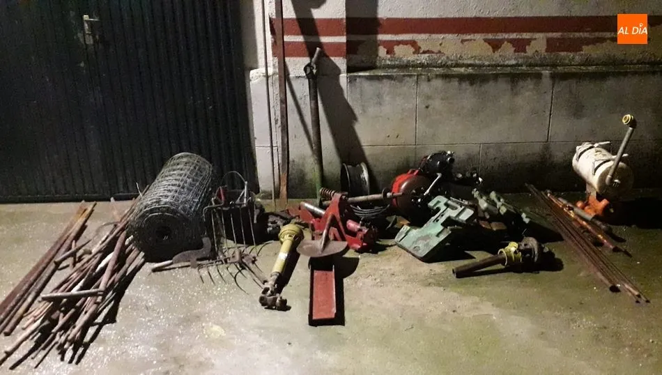 El material sustraído se encontraba en la nave municipal situada en el antiguo vertedero