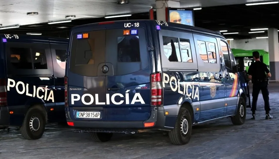 Agentes de la Policía Nacional en una intervención anterior