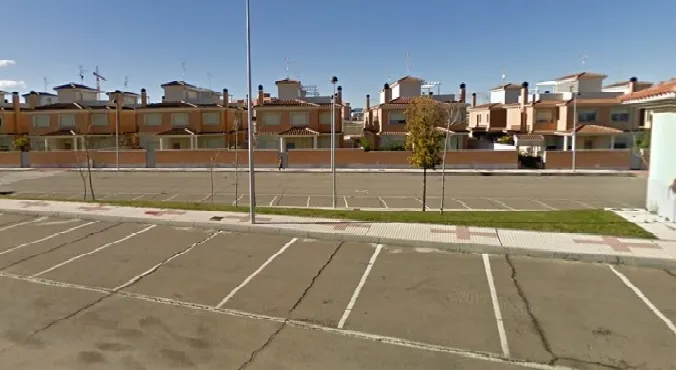 Calle Alba de Tormes, en Carbajosa