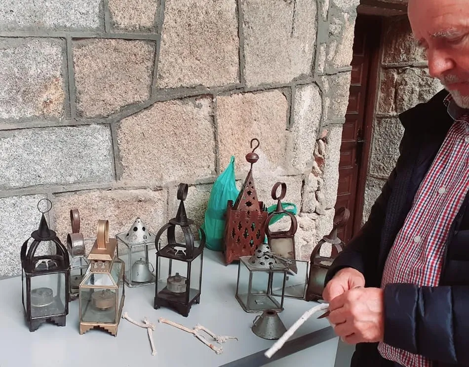 La tradición de los faroles en Ledesma