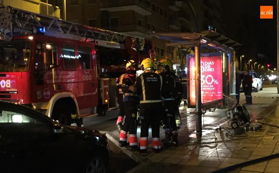 Alarma en la avenida de Portugal por un incendio en una vivienda