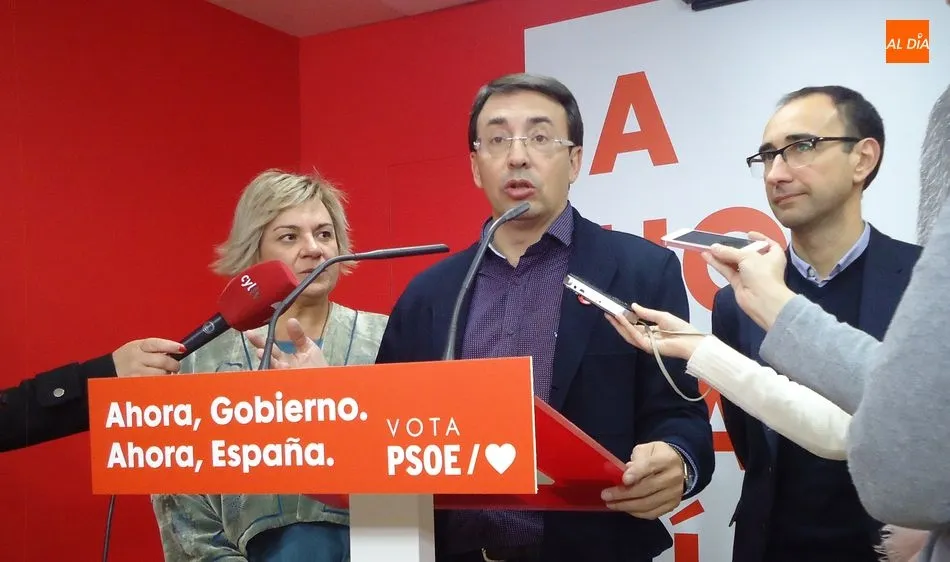 Elena Diego, Fernando Pablos y David Serrada